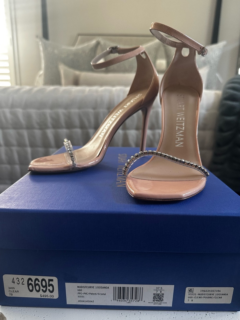 Stuart Weitzman Nude Crystal~Nudistcurve